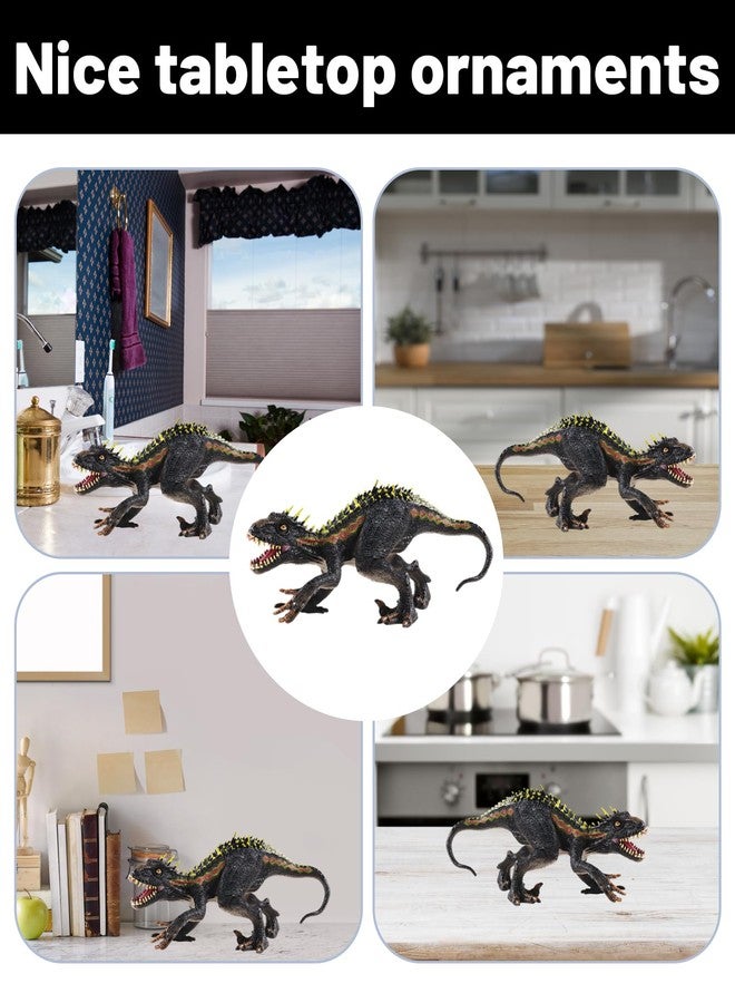 سكويشي لعبة ديناصور طرية، لعبة إندومينوس ريكس للأطفال من 3 إلى 5 سنوات ومن 9 إلى 12 سنة، مجسم فيلوسيرابتور واقعي للعب التعليمي والتجميع، ألعاب حيوانات للاستخدام الداخلي والخارجي - Image 5